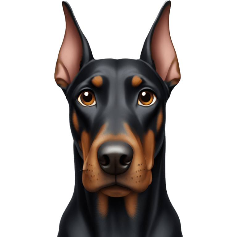 Doberman emoji