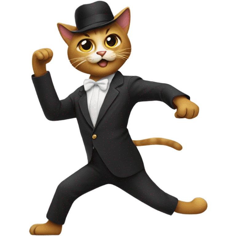 Cats salsa dancing emoji