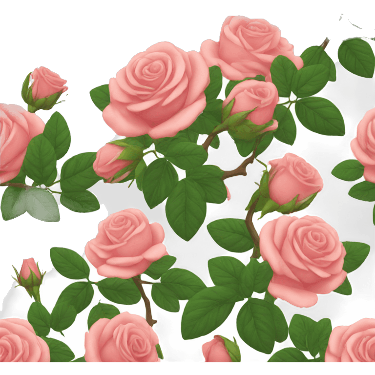 Climbing rose emoji