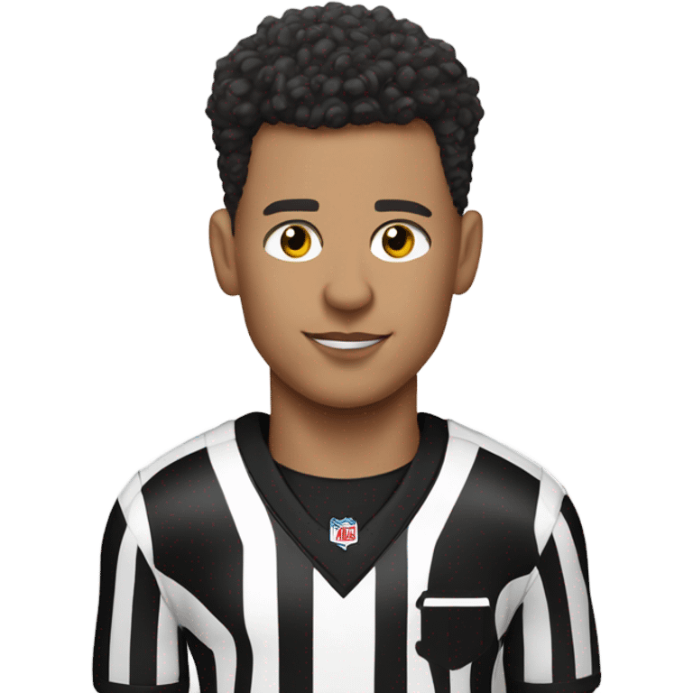 Mahomes in ref jersey emoji