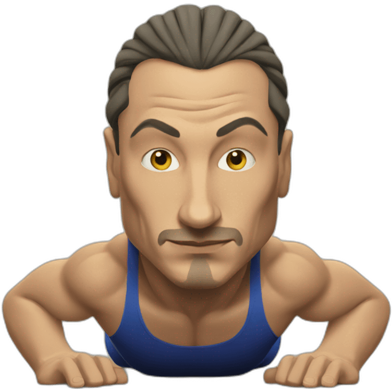 Zlatan push ups emoji