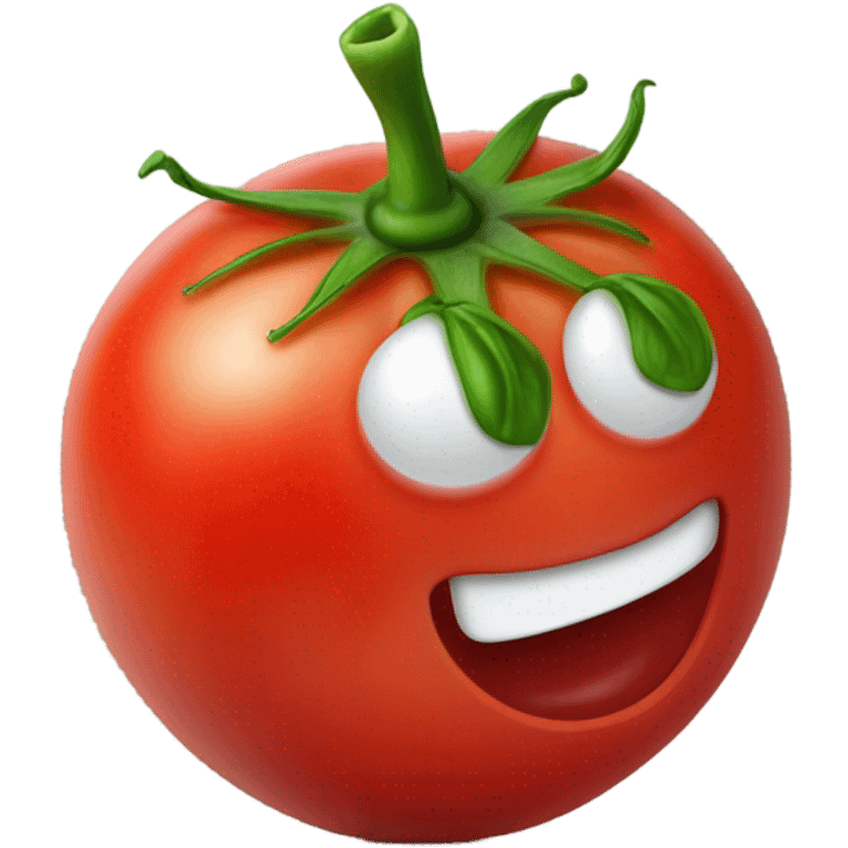 Tomato with a nose emoji