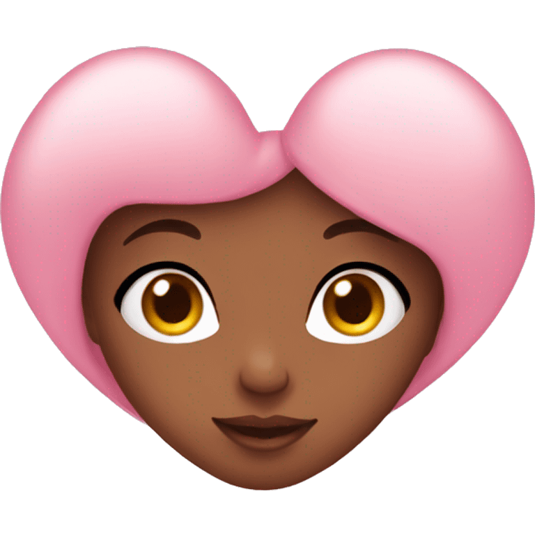 Babypink heart emoji