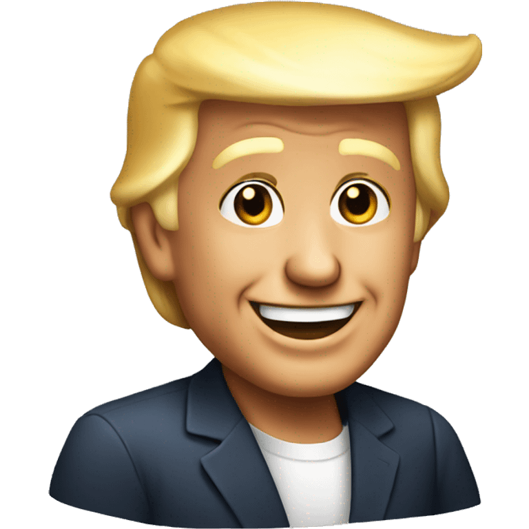 TRUMP happy emoji