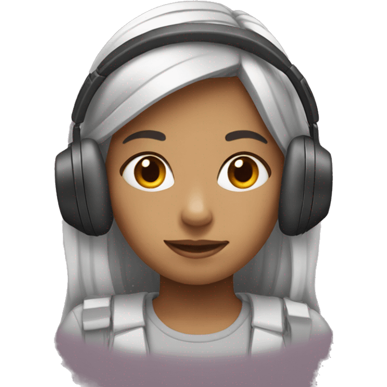 GIRL WITH HEADFONES emoji