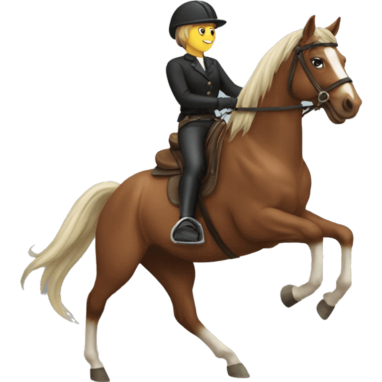 Horse riding  emoji