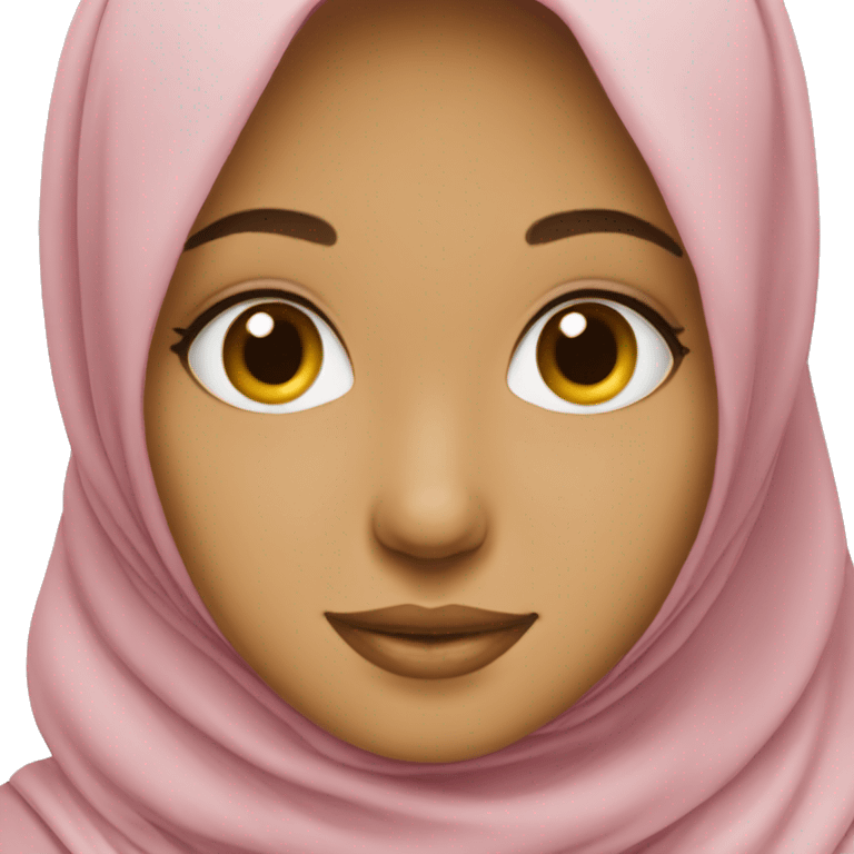 Cute hijabi girl  emoji