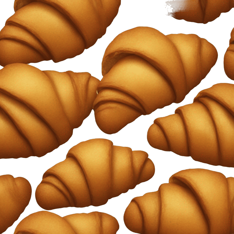 Chocolate croissant emoji