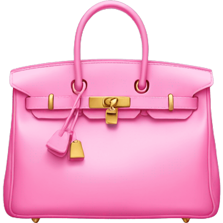 Birkin pink bag emoji