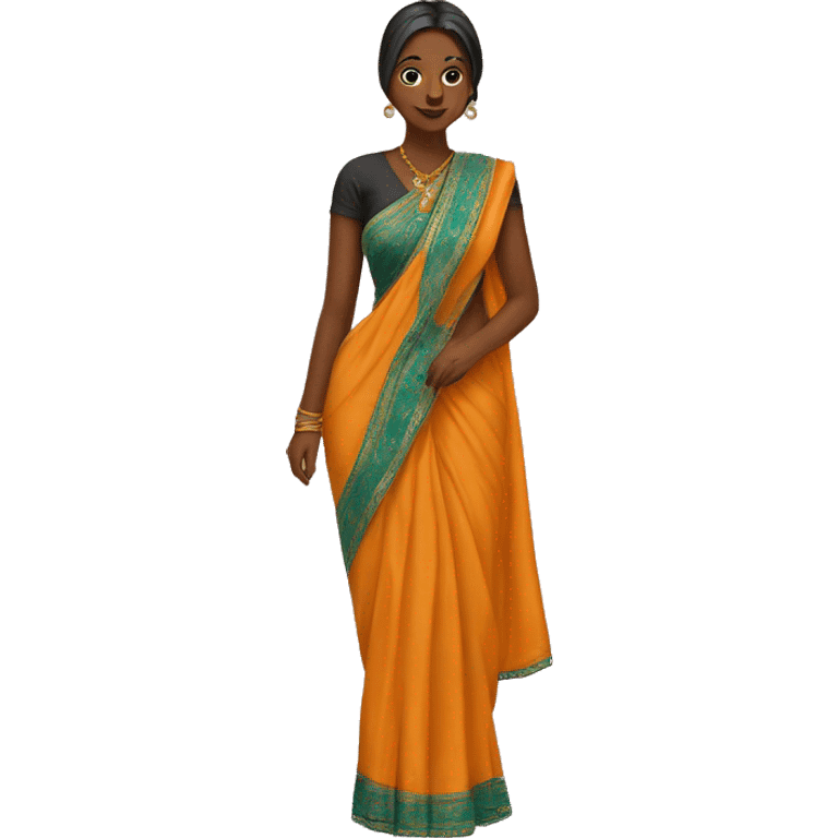 Saree emoji