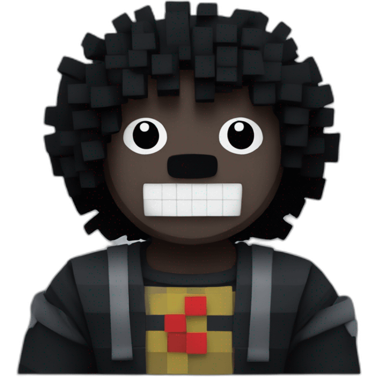 Golliwog Minecraft emoji