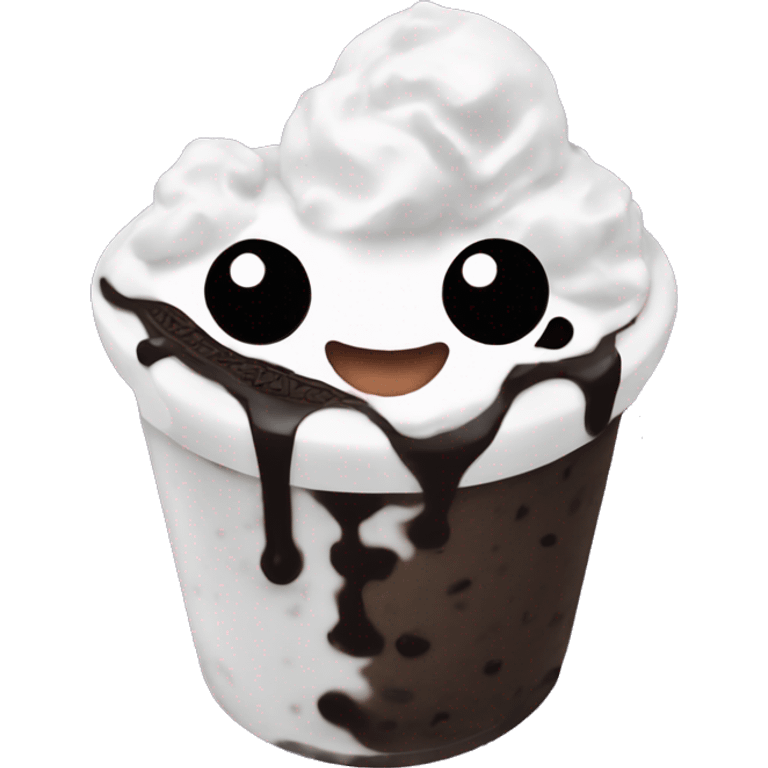 oreo boba emoji