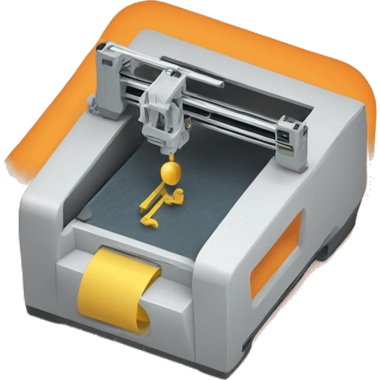 3d printer printing tools emoji