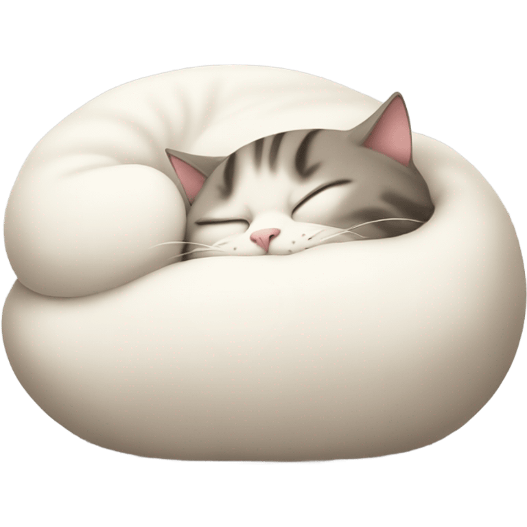 Sleeping cat emoji