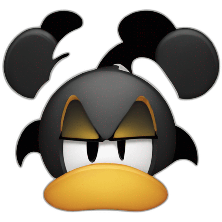 angry Mickey Mouse emoji