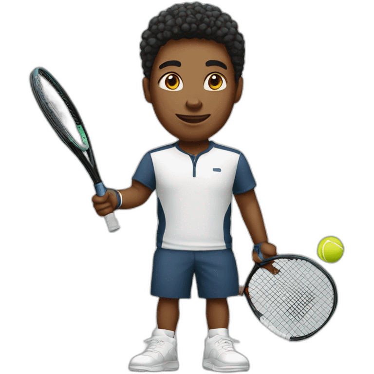 Tennisplayer joung emoji