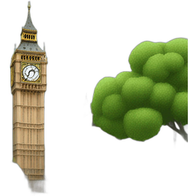 big ben london emoji