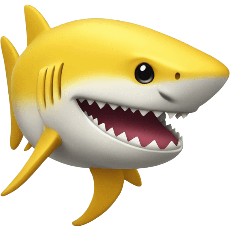 yellow shark emoji