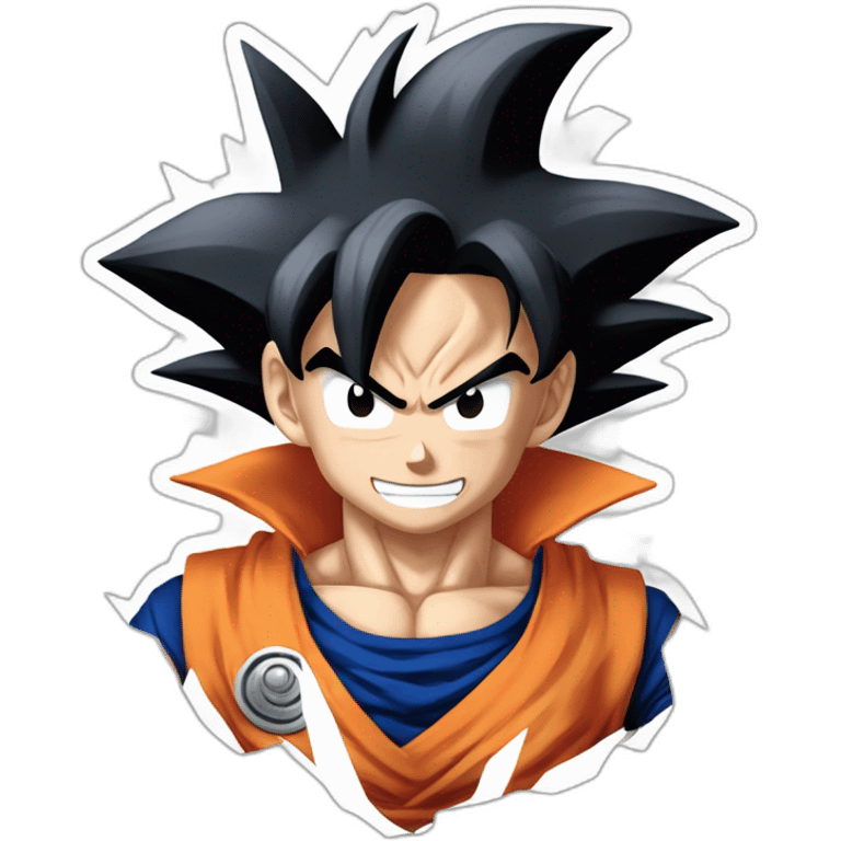 Goku ultra instinto emoji