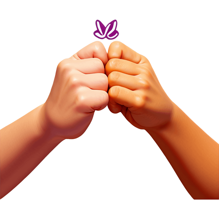 pinky promise emoji