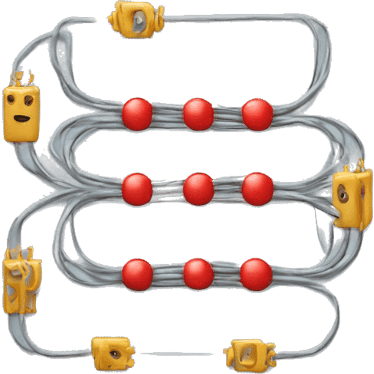 logic gates hardware spaghetti emoji