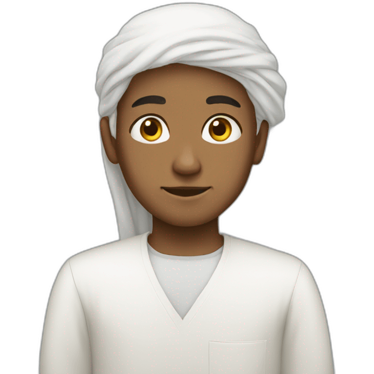 Handome white saudi boy emoji