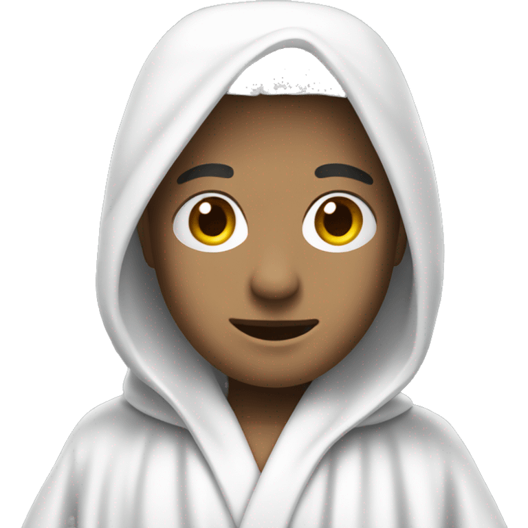 White robe  emoji