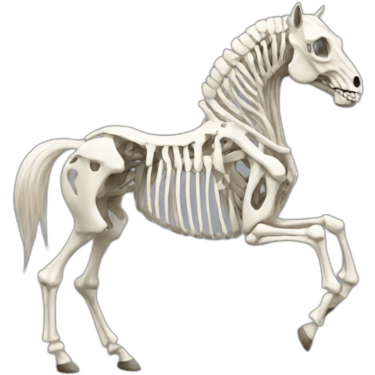 horse-skeleton emoji