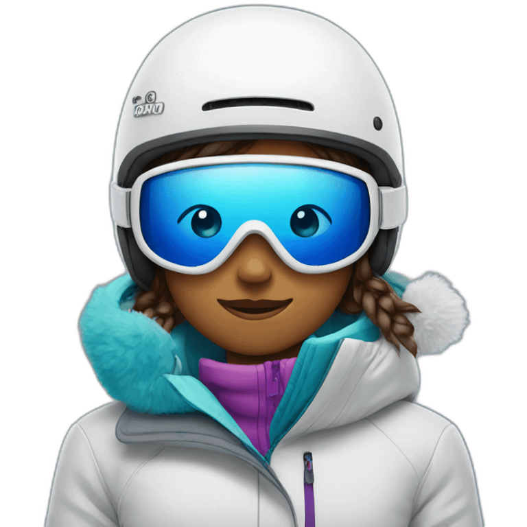 Anny loves snowboarding emoji