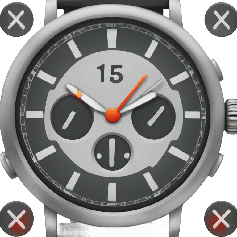 A Watch mark 15 seconds emoji