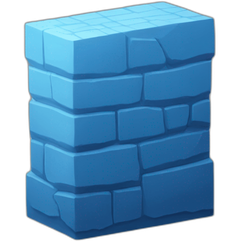 blue cave brick rectangle emoji