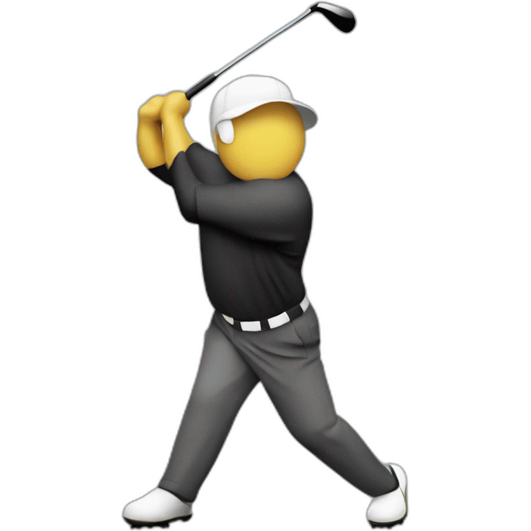 Sultan of Golf Swings emoji