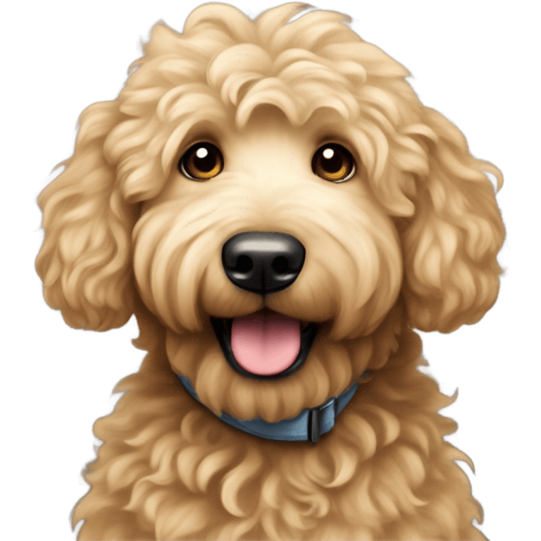 Golden doodle  emoji