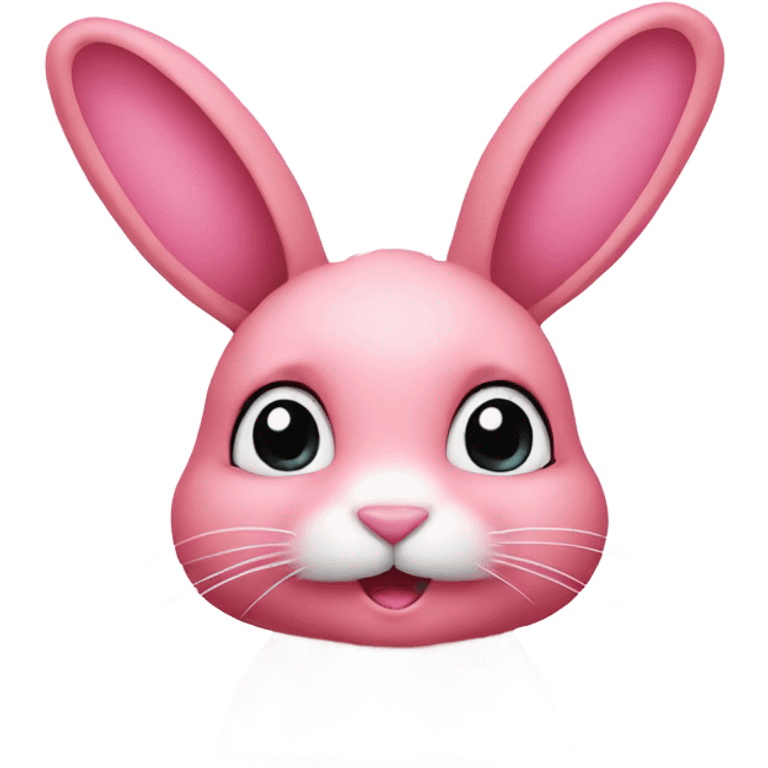 pink bunny emoji