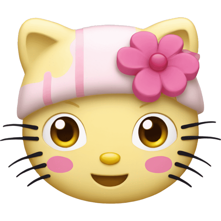 Hello kitty emoji