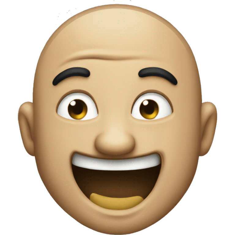 A medieval thief that is laughing very hard after just committing a crime emoji