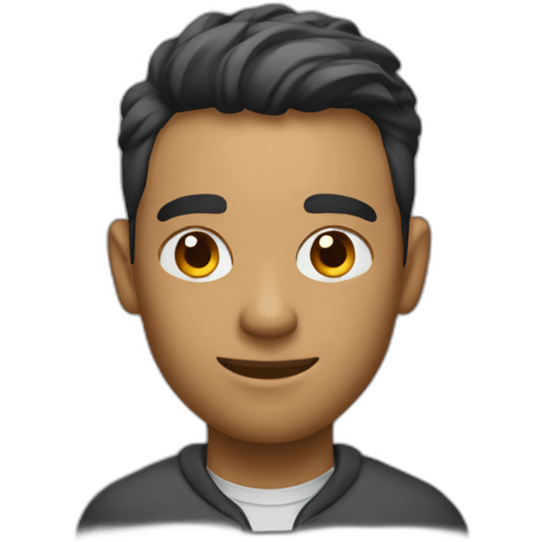 Software engineer coding with AirPods emoji