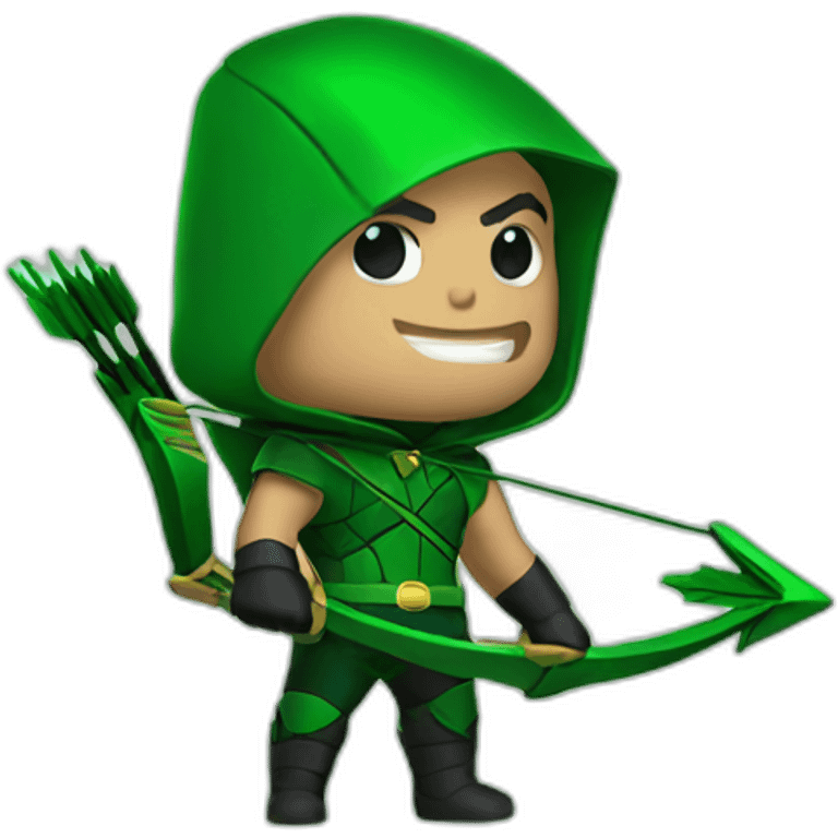 green arrow emoji