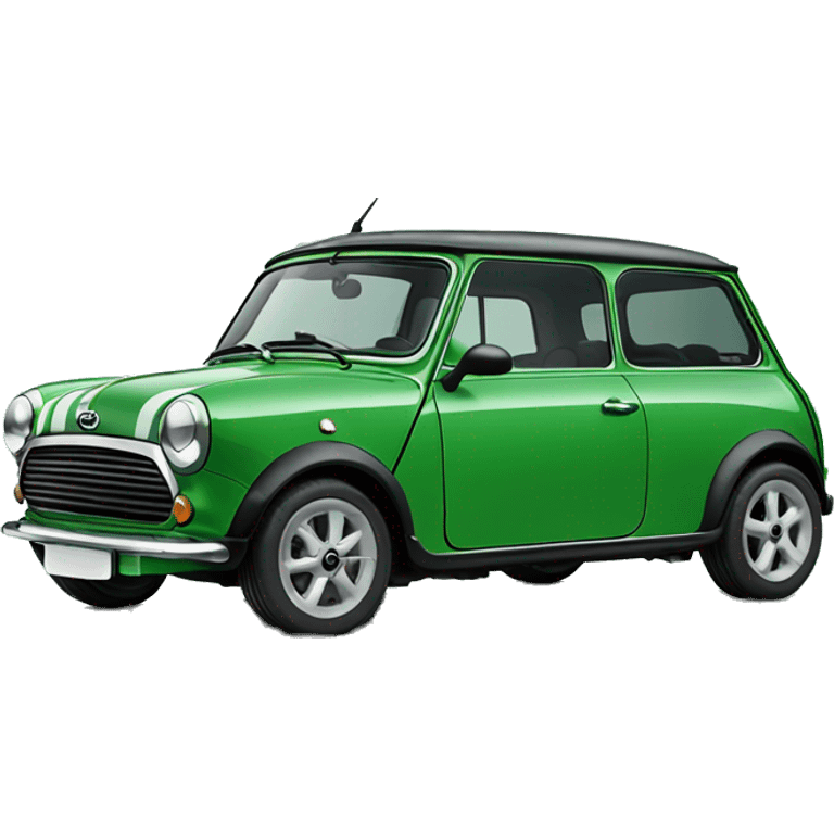 Mini cooper green  emoji