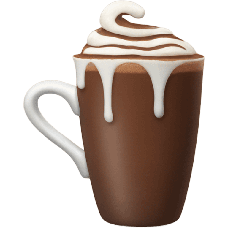 Hot chocolate emoji