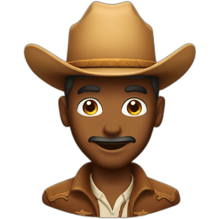 winking cowboy emoji