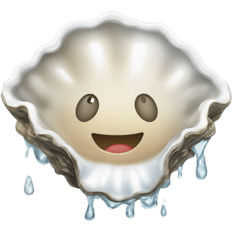 Wet oyster  emoji