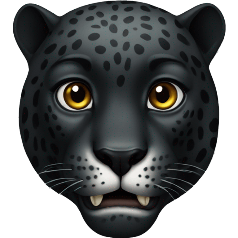 Black jaguar emoji