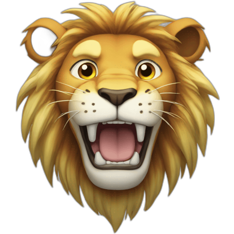 Luffy lion emoji