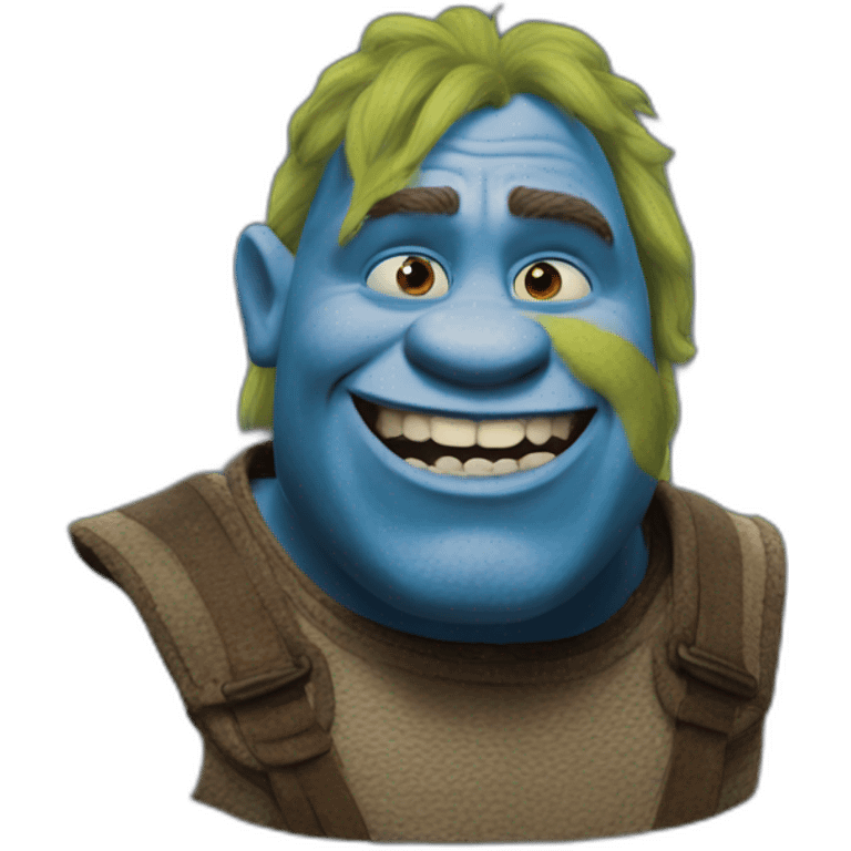 blue-shrek emoji