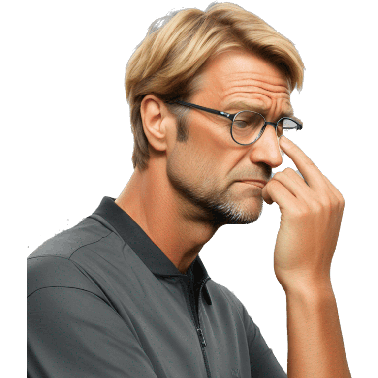 Klopp facepalm emoji