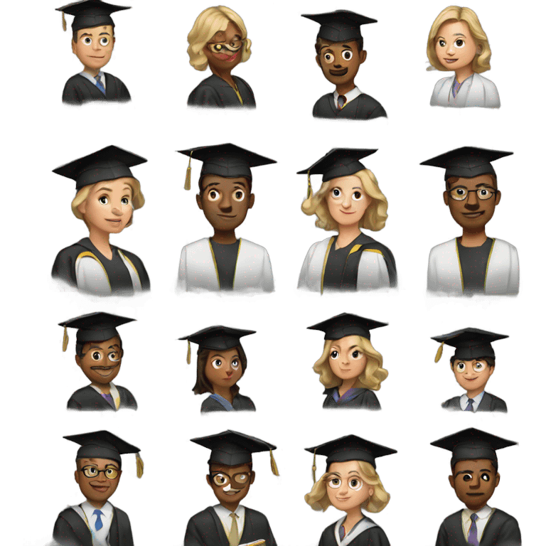 Doctoral graduation emoji