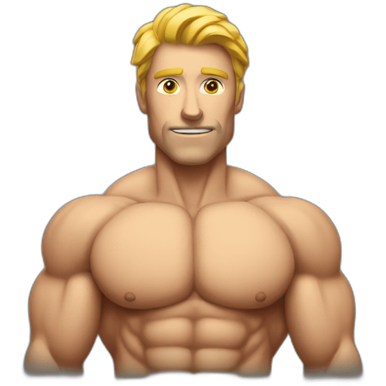 Haltère musculation emoji