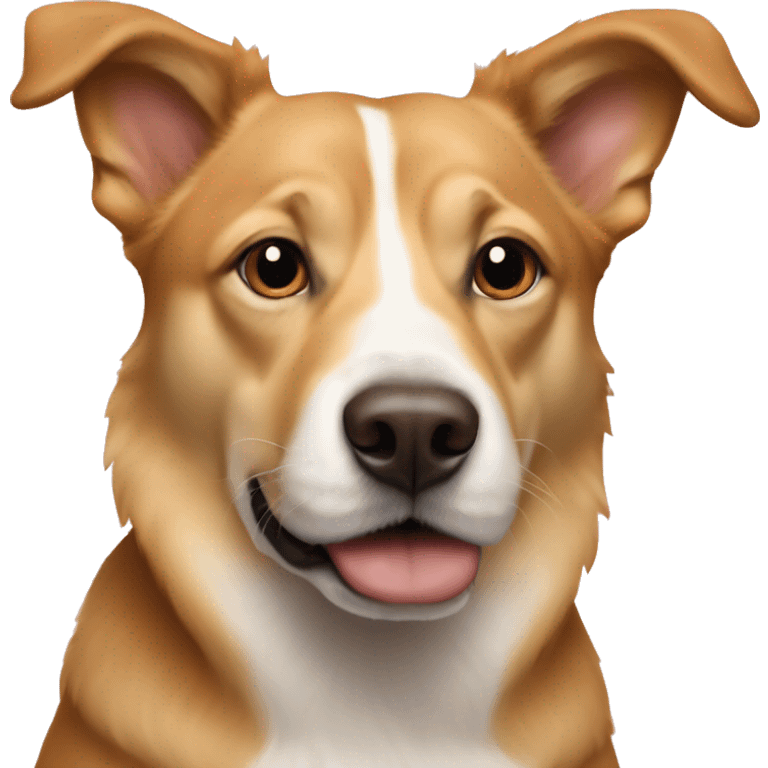 Elon musk as a dog emoji