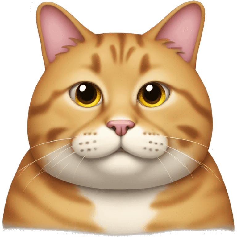 Fat cat emoji